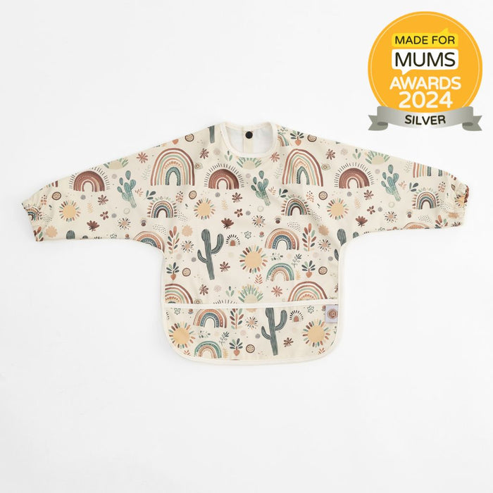 AZEbabydream Long Sleeve Bib Raibow Desert