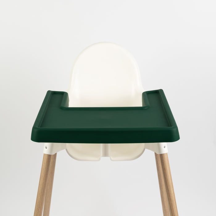 IKEA Antilop Highchair Tray Silicone Placemat - Hunter Green