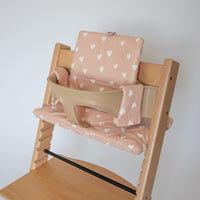 AZEbabydream wipeclean cushion compatible with Stokke Tripp Trapp highchair