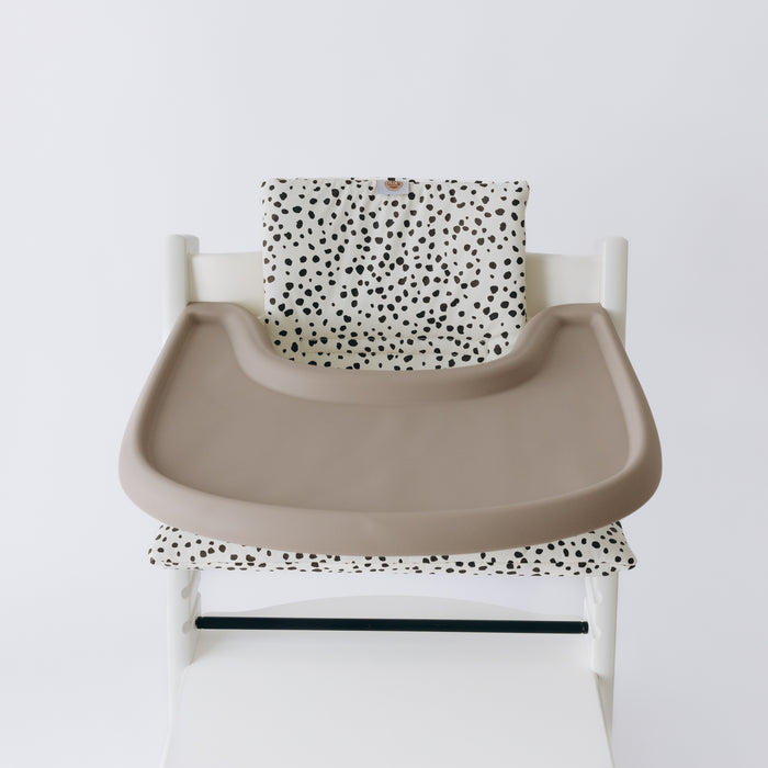 Full Cover Stokke Tripp Trapp Silicone Placemat in Taupe pink