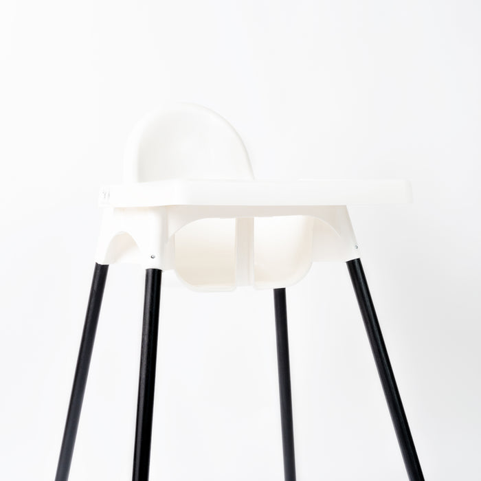 Black Oak Leg Wraps for IKEA Antilop Highchair