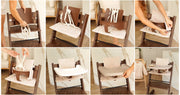 Stokke Tripp Trapp Cushion Instructions: How to Fit AZEbabydream Cushion and Harness