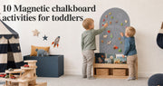 10 Screen-Free Play Ideas for a Magnetic Chalkboard Wall