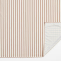 AZEbabydream wipe clean messy mat splash mat peach stripe