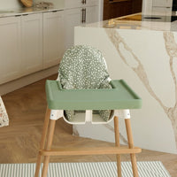 IKEA highchair accessories bundle Dots on Sage