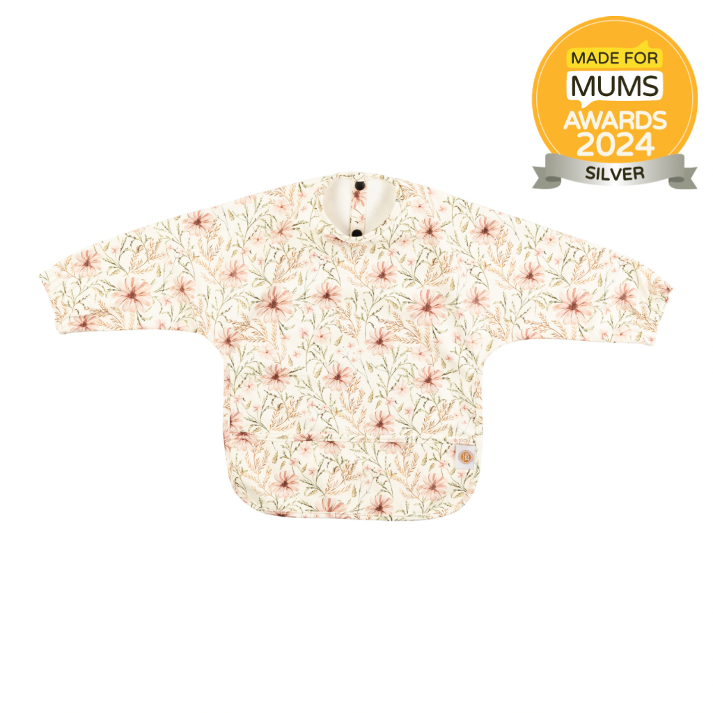 Meadow Flowers - Long Sleeve Bib