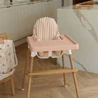 IKEA Highchair Accessories Bundle Peach Stripe