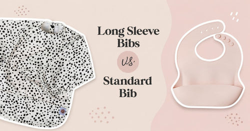Long sleevebib for baby-led weaning and messy mealtimes

