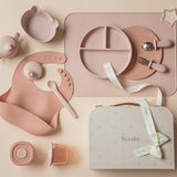 First Bites Gift Set in Luxe Box (Blush/Muted)