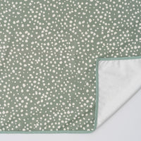 Dots on Sage - Messy Mat
