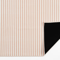 AZEbabydream wipe clean messy mat splash mat peach spite with no non slip