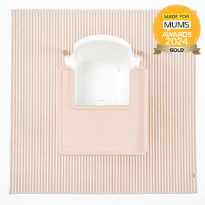 Peach Stripes - Messy Mat