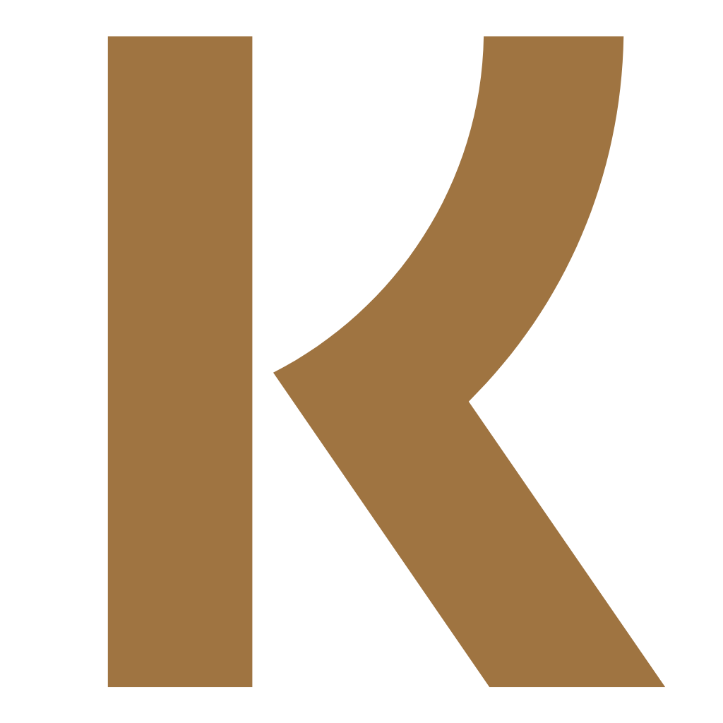 K logo