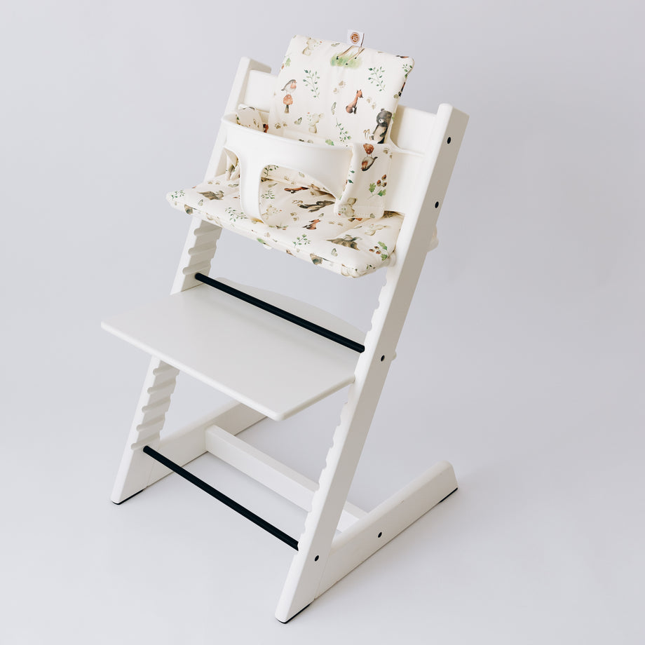 Wipeable Stokke Tripp Trapp Classic Highchair Cushion Woodland AZEbabydream
