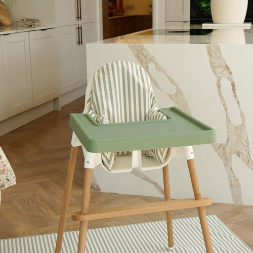 IKEA highchair accessories bundle sage stripe