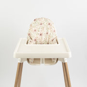 Wipeable Cushion Cover for  Highchair - Meadow Flowers