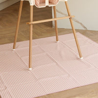 Peach Gingham - Messy Mat