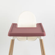 IKEA Antilop Highchair Tray Silicone Placemat - Berry