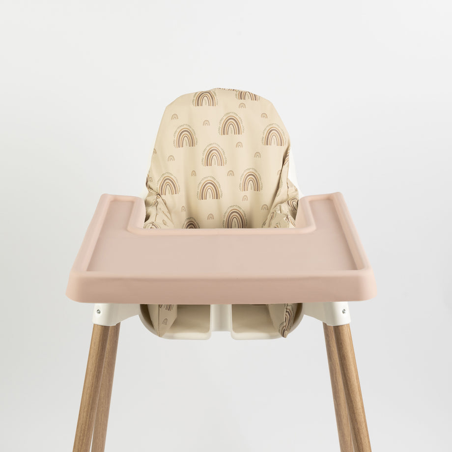 Wipeable Cushion Cover for IKEA Antilop Highchair Rainbow