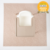 Dots on Taupe - Messy Mat