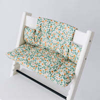 Wipeable Stokke Tripp Trapp Cushion - Floral Ditsy
