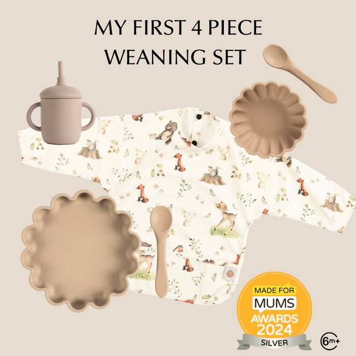 My First 4 Piece Weaning Set - Sand