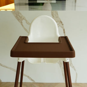 IKEA Antilop Highchair Tray Silicone Placemat - Espresso Brown