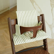 Sage Stripe Stokke Tripp Trapp highchair cushion