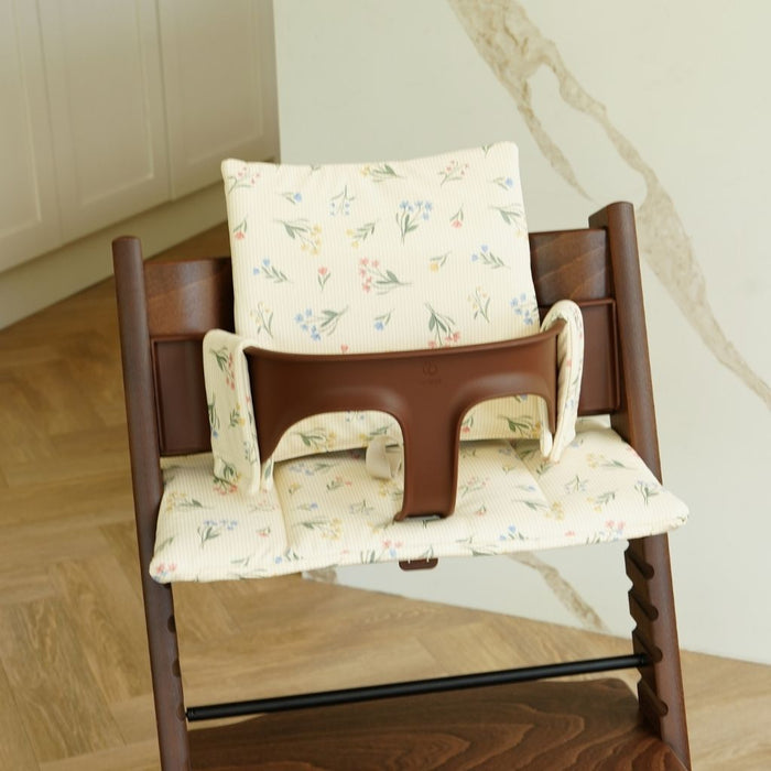 Stripe Meadow floral Stokke Tripp Trapp highchair cushion