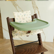 Stripe Meadow floral Stokke Tripp Trapp highchair accessory bundle