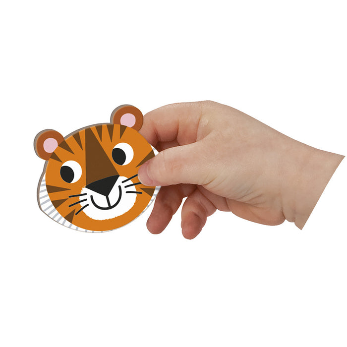 Janod magnetic book animals box and pieces styled together