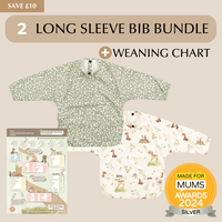 Boho Rainbow - Long Sleeve Bib white t-shirt