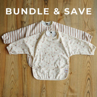 coverall bib, long sleeve bib bundle