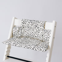 Wipeable Stokke Tripp Trapp Cushion - Dots on White
