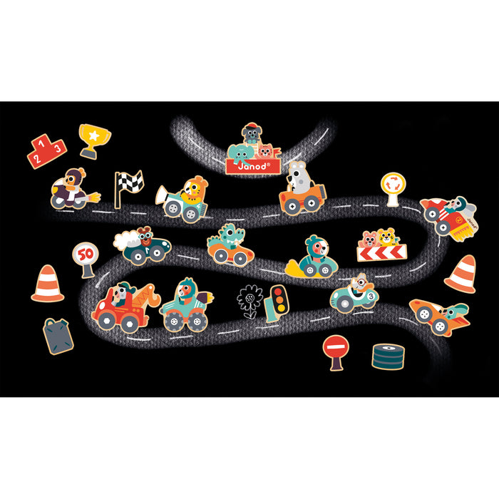 Janod Cars Magnets set