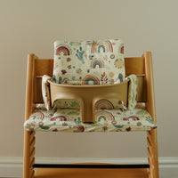 AZEbabydream wipeclean cushion compatible with Stokke Tripp Trapp highchair