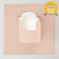 Hearts on Peach - Messy Mat