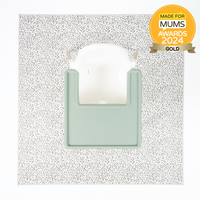 Dots on White - Messy Mat