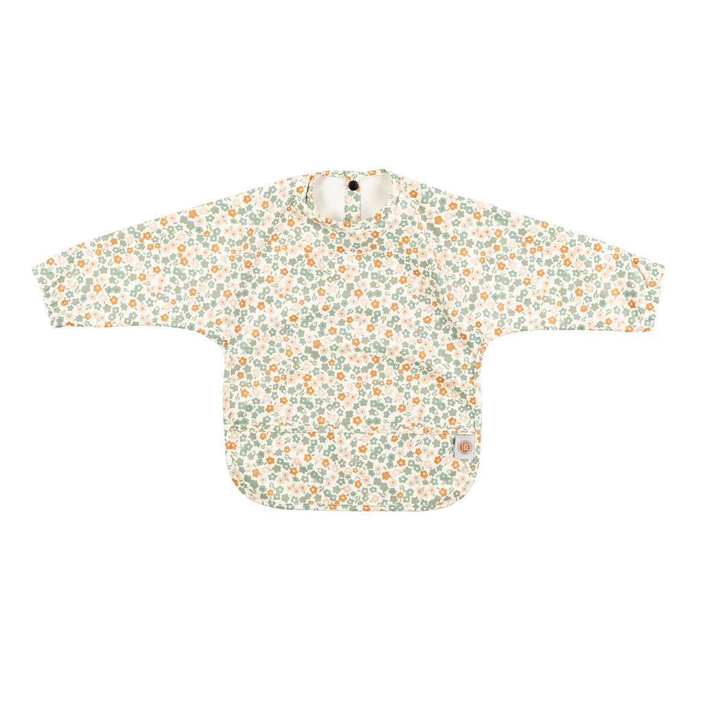 Ditsy Floral - Long Sleeve Bib