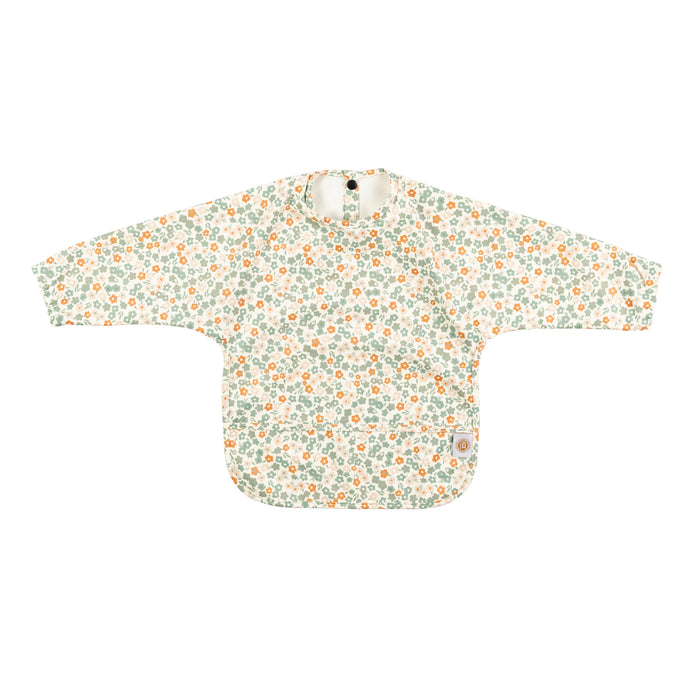 Ditsy Floral - Long Sleeve bib shirt