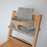 AZEbabydream wipeclean cushion compatible with Stokke Tripp Trapp highchair