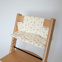 AZEbabydream wipeclean cushion compatible with Stokke Tripp Trapp highchair