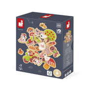 Janod 24 pcs farm magnets – box and magnets flatlay