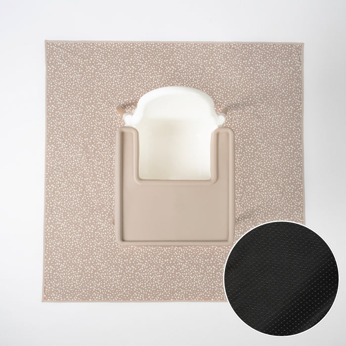 Dots on Taupe - Messy Mat