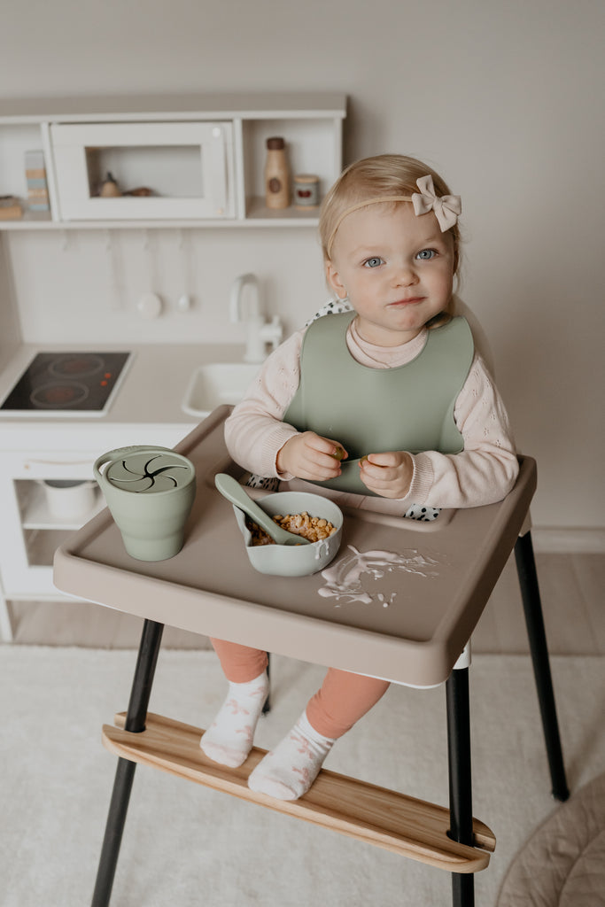 Ikea high chair footrest (baby girl)