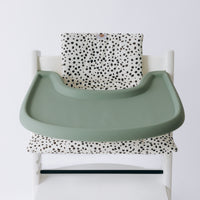 full cover chair tray green color