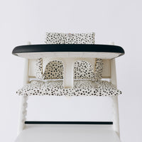 Full Cover Stokke chair in Velvet Black color