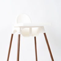 Brown Oak Leg Wraps for IKEA Antilop Highchair