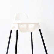 Black Oak Leg Wraps for IKEA Antilop Highchair

