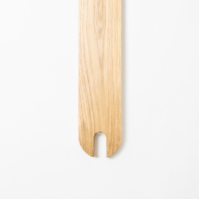 Natural oak  strip for selection of chair color